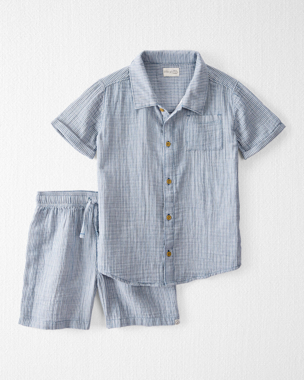 Kid 2-Piece Organic Cotton Striped Set | Carter's Inc