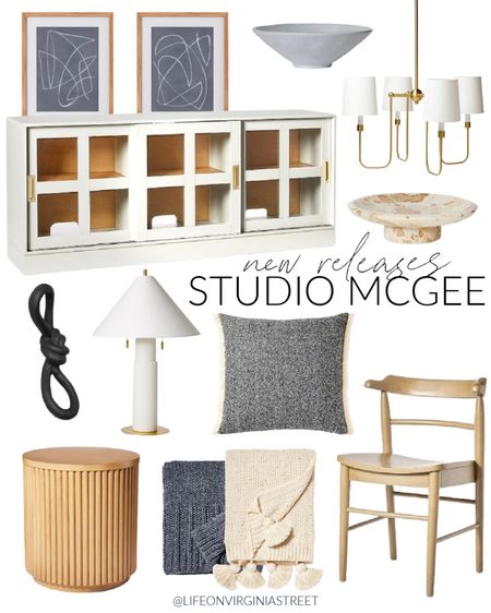 Lots of great new pieces from Studio McGee and Target! Hurry as these won’t last!  Items include a two-piece wall art, a gray ceramic bowl, a sliding glass TV stand, a 4-arm chandelier and a marble bowl.   Additional items include a metal decorative knot, a white table lamp, a herringbone pillow, a cream throw blanket, a blue knit throw, a natural wood accent table and a curved-back dining chair.

fall décor, fall studio mcgee, fall target, simple decor, coastal decorating, beach style, targetfanatic, targetdoesitagain, target home, target finds, studiomcgee, studio mcgee target, studio mcgee new release, new studio mcgee, target lamp, target under 50, studiomcgee threshold, target faux plants, target accent chair, target under 25, decorative vase, decorative pillows, target threshold, target is my favorite, target wall decor, target décor, target furniture, target pillows, studio mcgee target, target finds, target chairs, target home, living room decor, studio mcgee art, target art, abstract art, art for home, framed art, canvas art, living room decor, coastal design, coastal inspiration, lynwood upholstered cube, target lights #ltkfamily  #ltksale 

#LTKfindsunder50 #LTKfindsunder100 #LTKSeasonal #LTKhome #LTKsalealert #LTKstyletip #LTKfamily #LTKhome #LTKsalealert