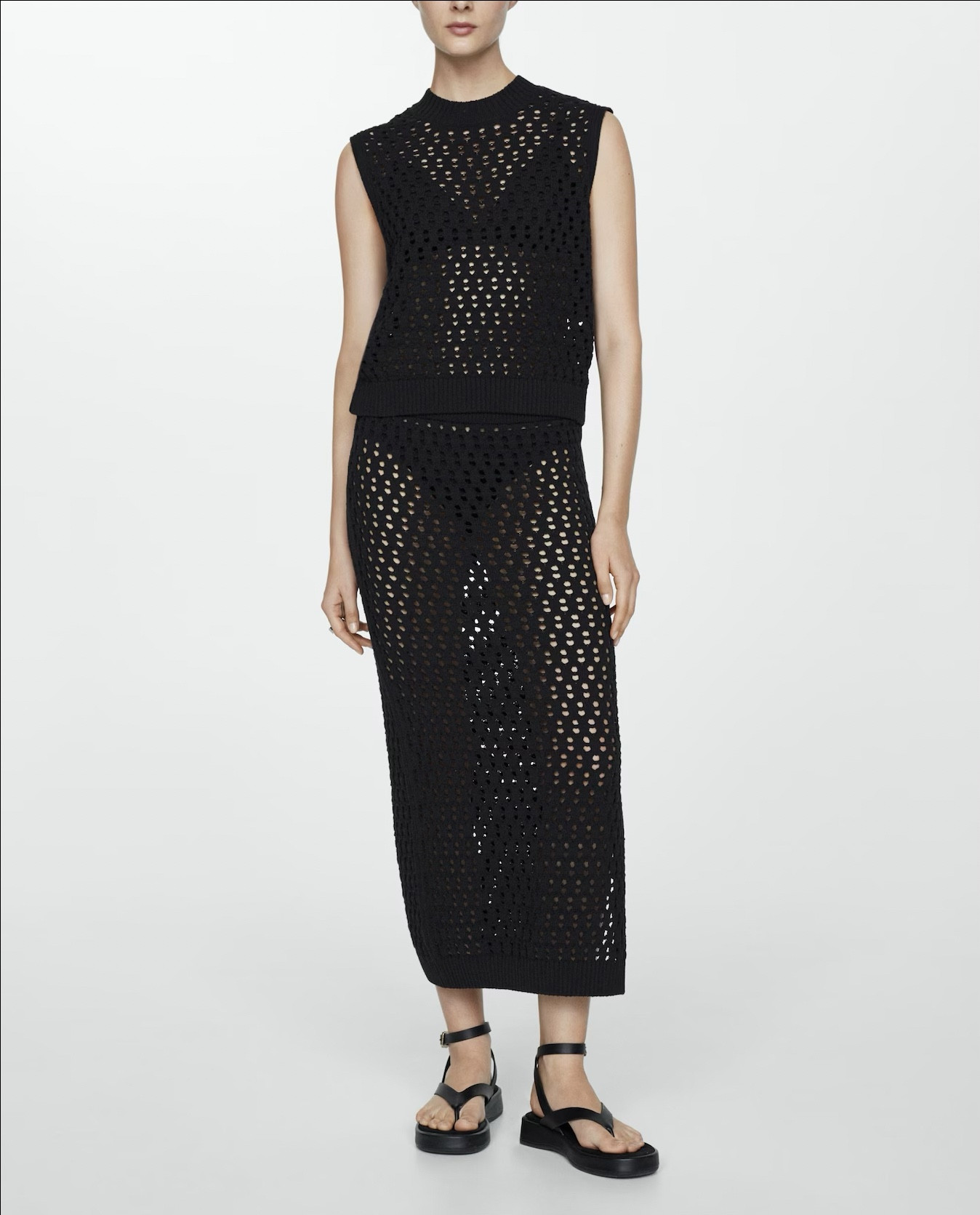 On major sale & a great transitional set that can be worn into fall and styled with boots. Runs true to size, I took size small in top and skirt. 

mango, crochet, skirt set, sheer trend 

#LTKStyleTip #LTKFindsUnder50 #LTKSaleAlert