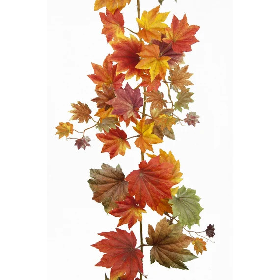 Maple Leaf Autumn Garland 182cm | Etsy (US)