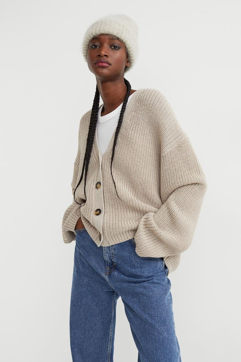 Rib-knit Cardigan | H&M (US + CA)