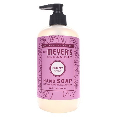 Mrs. Meyer's Peony Scented Liquid Hand Soap - 12.5 fl oz | Target