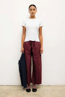 Kyoto Carpenter Pant - Maroon / L | LESET