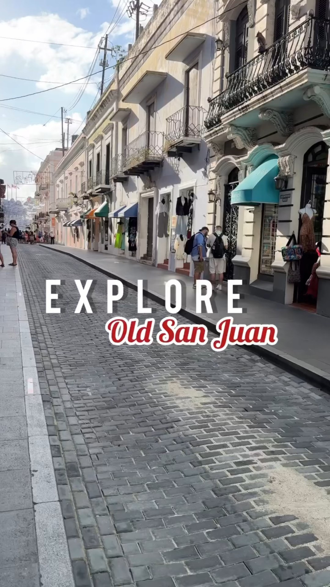 📌SAVE this Itinerary
Holiday Travel Idea: Explore Old San Juan, Puerto Rico:

✨Catch a ride to Plaza Colon, where you first enter Old San Juan by vehicle

✨Stop by one of the most photographed streets - Calle Fortaleza! It’s popular bc it is the street leading up to Puerto Rico’s Governor Mansion “La Fortaleza”. It typically displays multicolored umbrellas but they are white today for Diabetes Awareness

✨Visit Parque de las Palomas, which is a park mostly loved by children who feed the pigeons. But you can also enjoy the breathtaking views overlooking the Bay of San Juan

✨Walk the cobblestone streets and view all the colorful buildings. We stopped at a cute lil stand-alone shop called Cafe 4 Estaciones for Empanadas & Flavored Iced Tea to-go

✨Snap a shot with the Puerto Rican wings at La Tita Colmando Cafetin - super cute! Don’t forget to tag them #latitacolmando

✨We searched & found the infamous Puerto Rican Flag Door - an old door & now rustic mural painted on an abandoned building makes this a unique spot for photos! One of my favorites!

✨Stop for a drink at La Factoria - a hip bar (connected to a few others) in Old San Juan. Make sure you check out the Latin nightlife here on Sunday nights!

✨Try some authentic Puerto Rican cuisine while in town! We had dinner at Deaverdura & the food was AMAZING (& so cheap so leave a large tip!) I had my favorite - Pernil, Habichuelas Guisadas y Arroz Blanco & Tostones 

✨Head back to Plaza Colon. Don’t forget to take a few pics with the I♥️PR sign before catching a ride home!


#LTKvlog #LTKHoliday #LTKTravel