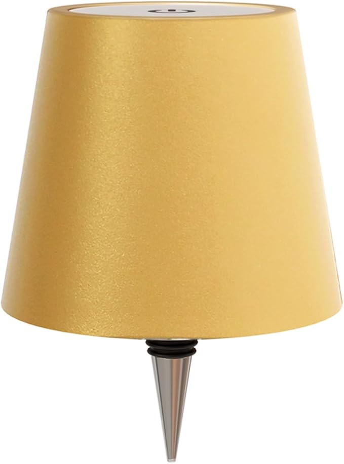 Wireless Bottle Lamp, Wireless Bottle Lamp Shade with 3 Color Temperature, Rechargeable Stepless ... | Amazon (US)