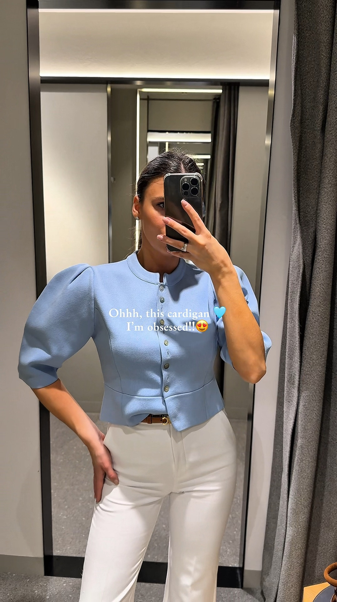 Usually wear XS/S (EU 34–36) ✨
If you love effortless chic outfits — this is IT 🤍

Wearing size S in the pants & cardigan
Shoes — EU 39 (usually EU 38.5)

The fit is insanely comfortable and looks so polished.
OBSESSED 🤍

Cardigan — Zara

Linked similar cardigans below ✨


#LTKTravel #LTKootd #LTKSeasonal