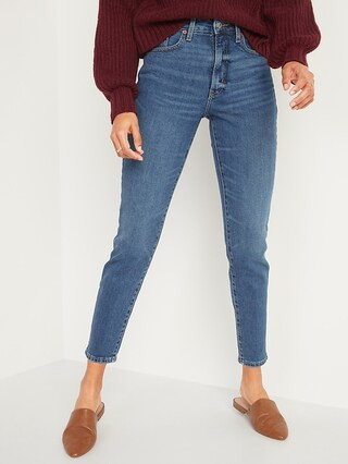 High-Waisted O.G. Straight Ankle Jeans for Women | Old Navy (US)