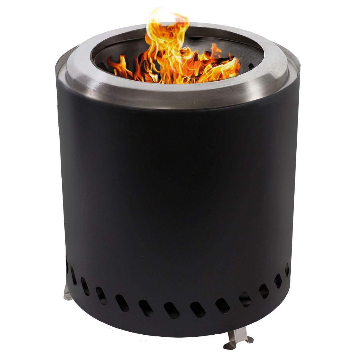 Sunnydaze Stainless Steel Tabletop Smokeless Fire Pit | Target
