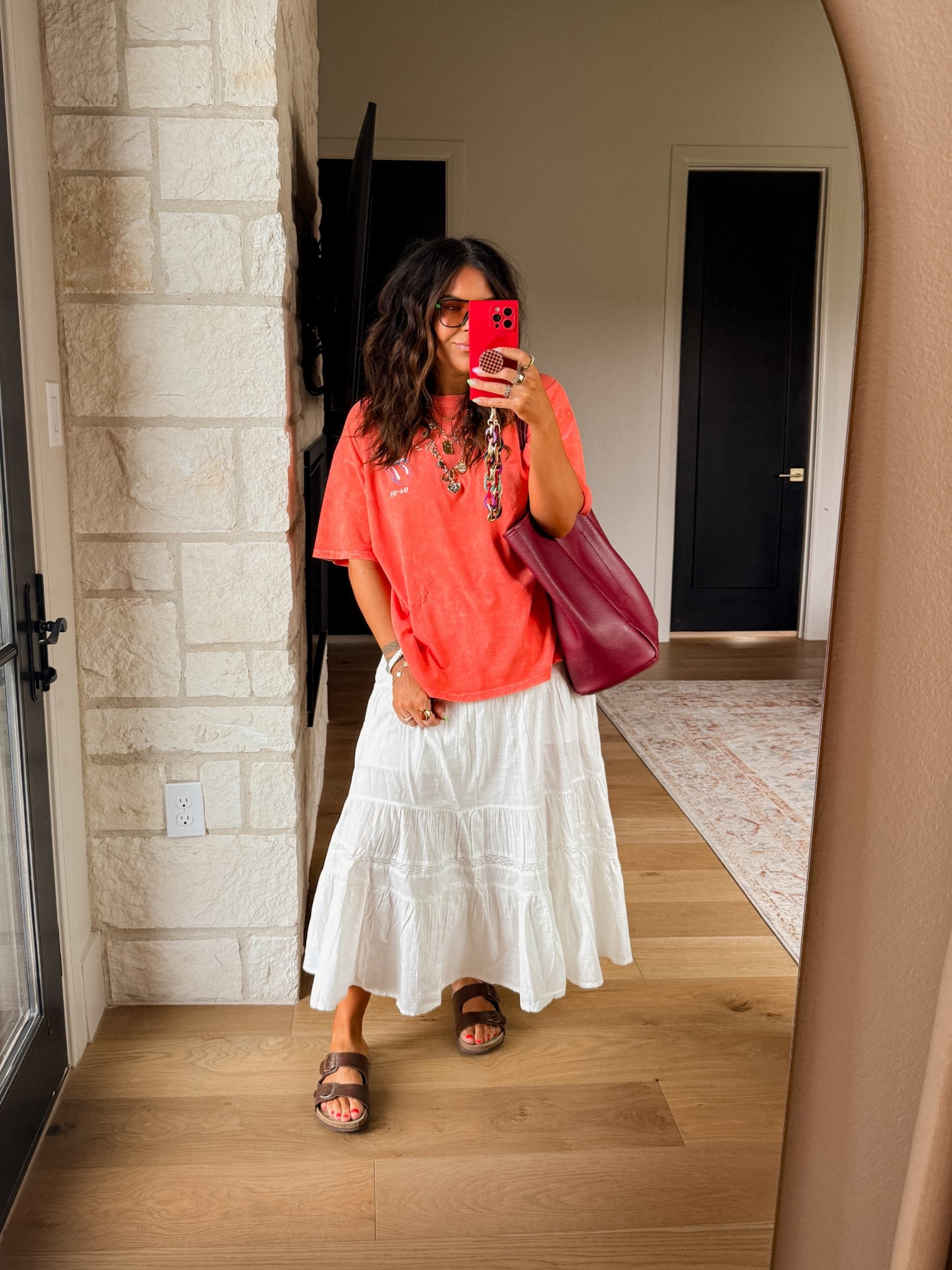 Summer Uniform
Tee: one size 
Skirt: XL


#LTKStyleTip #LTKFindsUnder50 #LTKMidsize