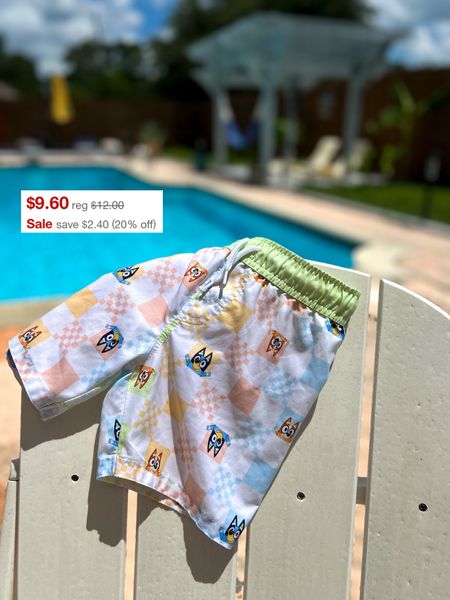 Boys' Bluey Checkered Swim Shorts under $10!! Comes in sizes from 12M to 5T. I would say they run tts. Bluey Toddler. Target style | target find. Shawnna Weather-Resistant Foldable Outdoor Adirondack Chair - Wayfair. 

#bluey #target #bobo #polacek

#LTKStyleTip #LTKSwim #LTKKids