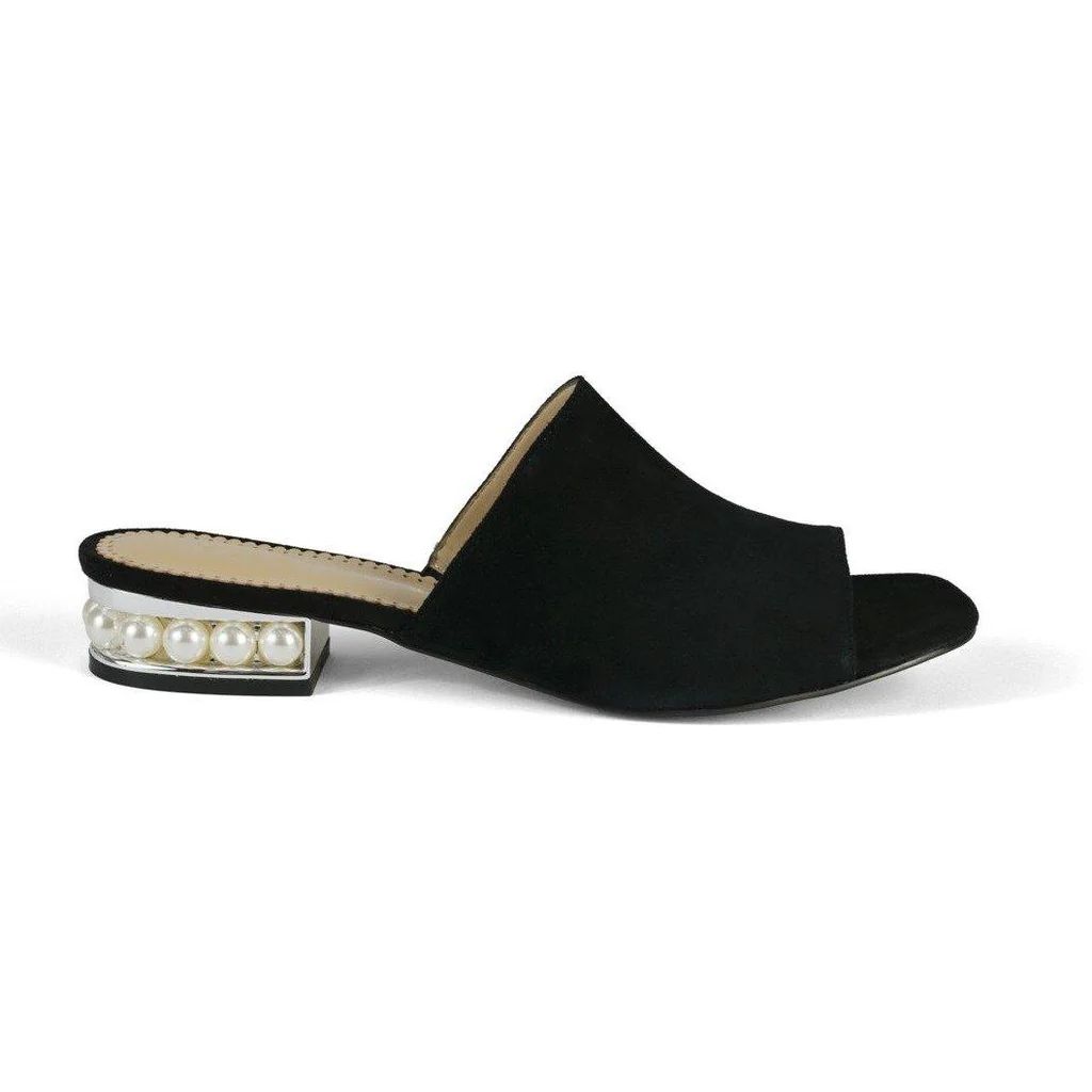 BLANCHE in black suede | Allegra James