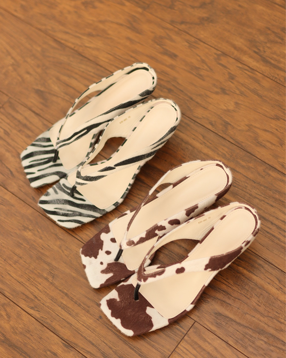 I fell into the kitten heel trend and I love these patterned heels from AKIRA!