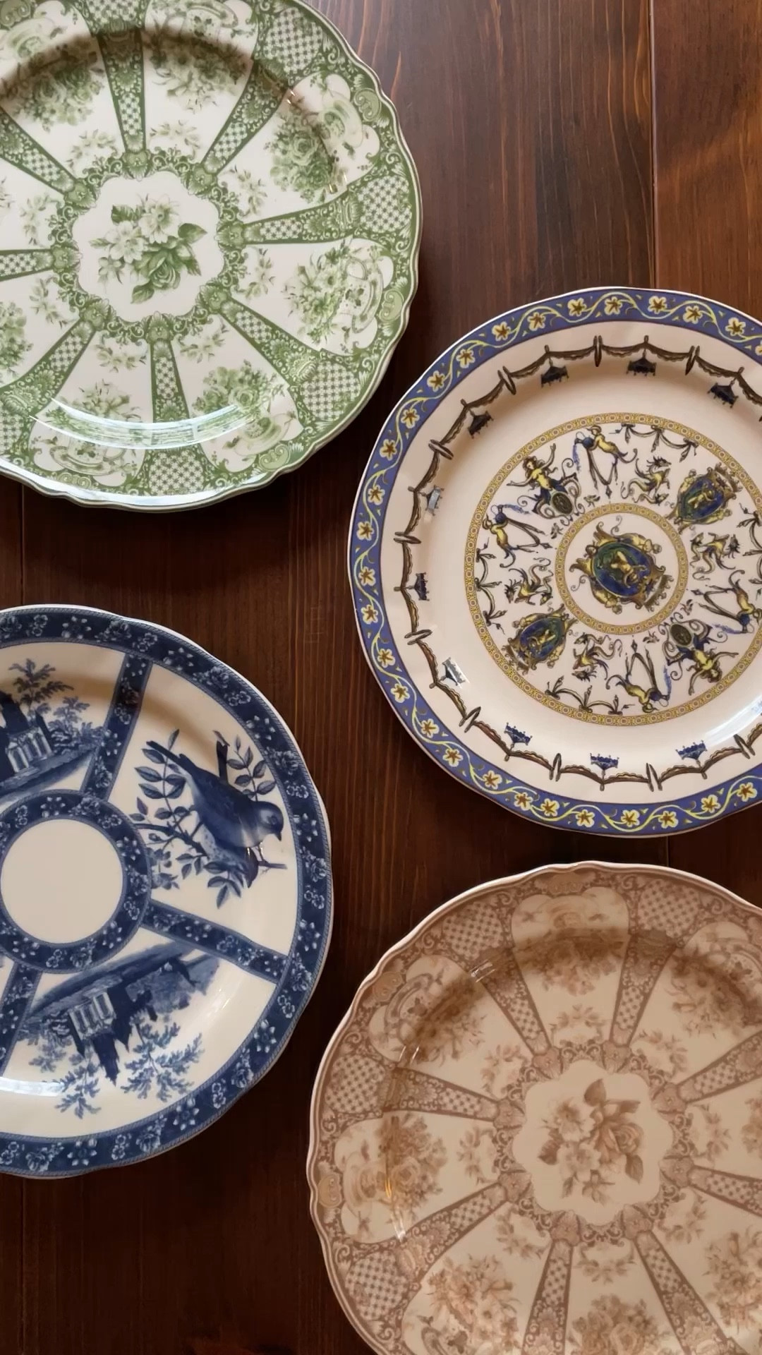 Some of my favorite porcelain china decorative dinner plates from @wayfair. The scalloped edges are such a pretty little detail! Hang them on the wall or use them for the holidays! #OnlyAtWayfair #wayfair #wayfairpartner #ad #paidlink