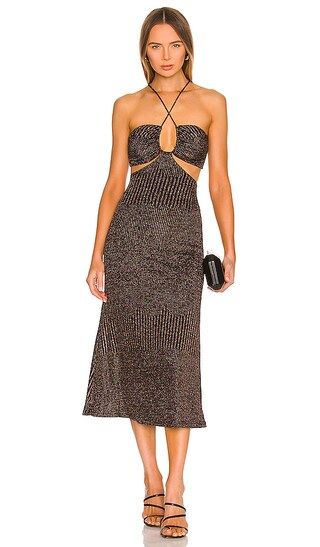 Dulci Dress in Metallic Multi | Revolve Clothing (Global)