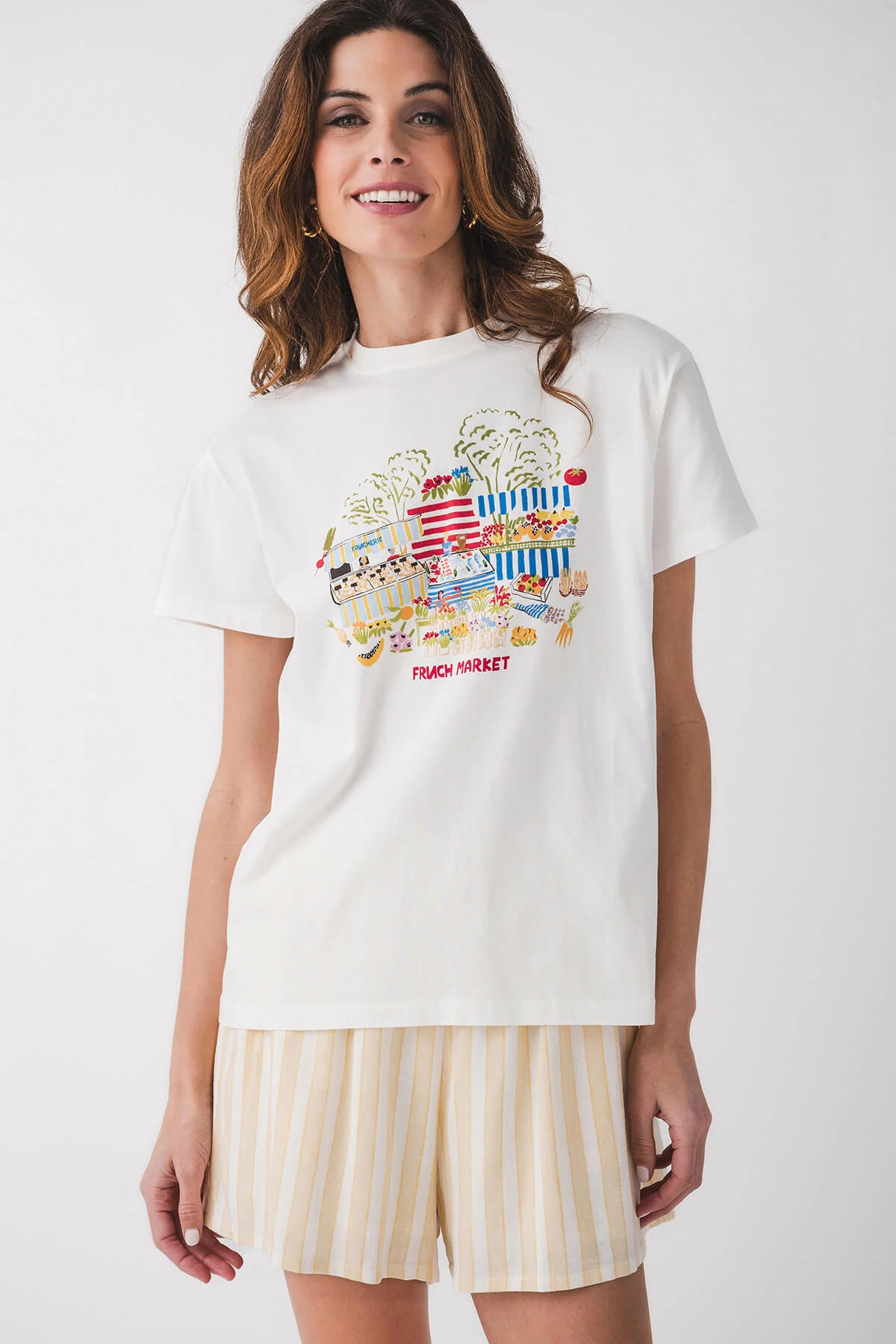 FRNCH Market Tee Shirt | Social Threads