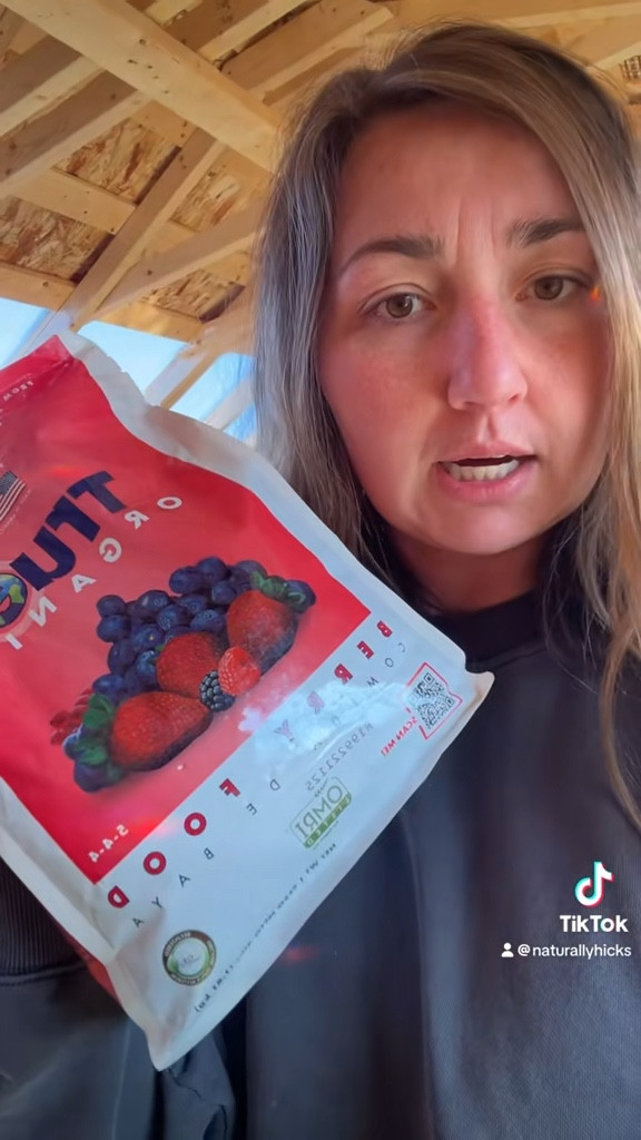 Fertilizing my berries 

#LTKSeasonal