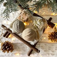 Set Of Green & Neutral Ornaments - Handmade Minimal Ornament | Holiday Décor Nostalgic Christmas Tree | Etsy (US)