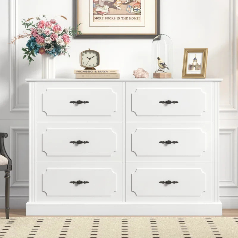 Dunshee 6 Drawer 47.2'' W Chest | Wayfair North America