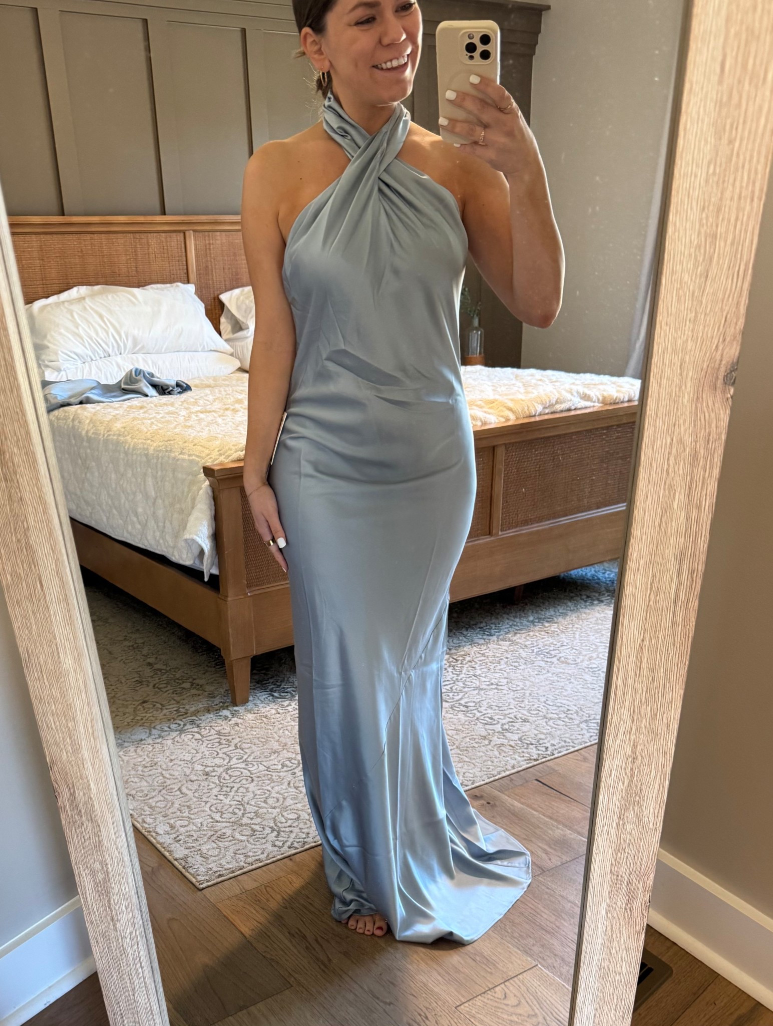 Stunning satin bridesmaid dress option from Show Me Your Mumu! 

#LTKSaleAlert #LTKPetite #LTKWedding