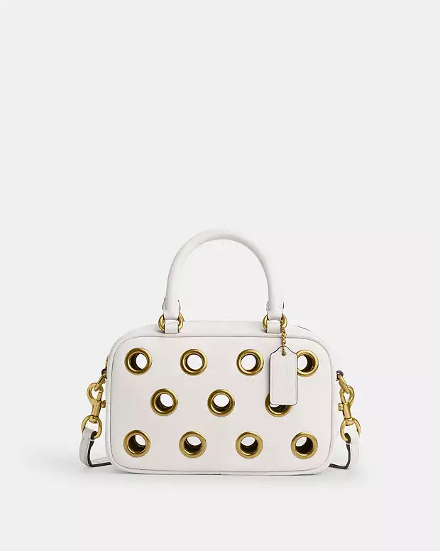 Satchel Crossbody Bag With Grommets | Coach Outlet US