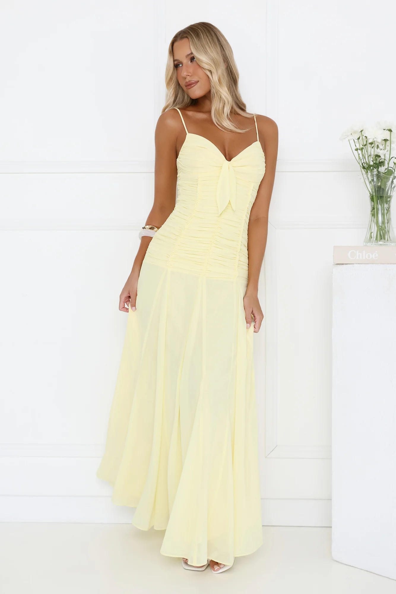 Lemonade Sunshine Maxi Dress Yellow | Hello Molly (US)