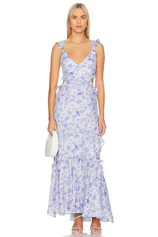 ASTR the Label Cassis Dress in Blue Floral from Revolve.com | Revolve Clothing (Global)