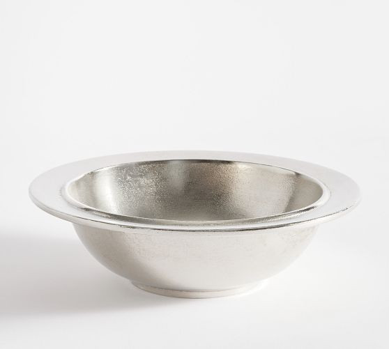 Rustic Metal Serving Bowl | Pottery Barn CA