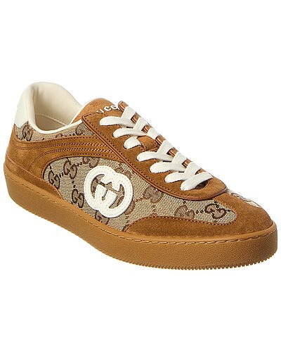 G75 GG Canvas & Suede Sneaker | Gilt & Gilt City