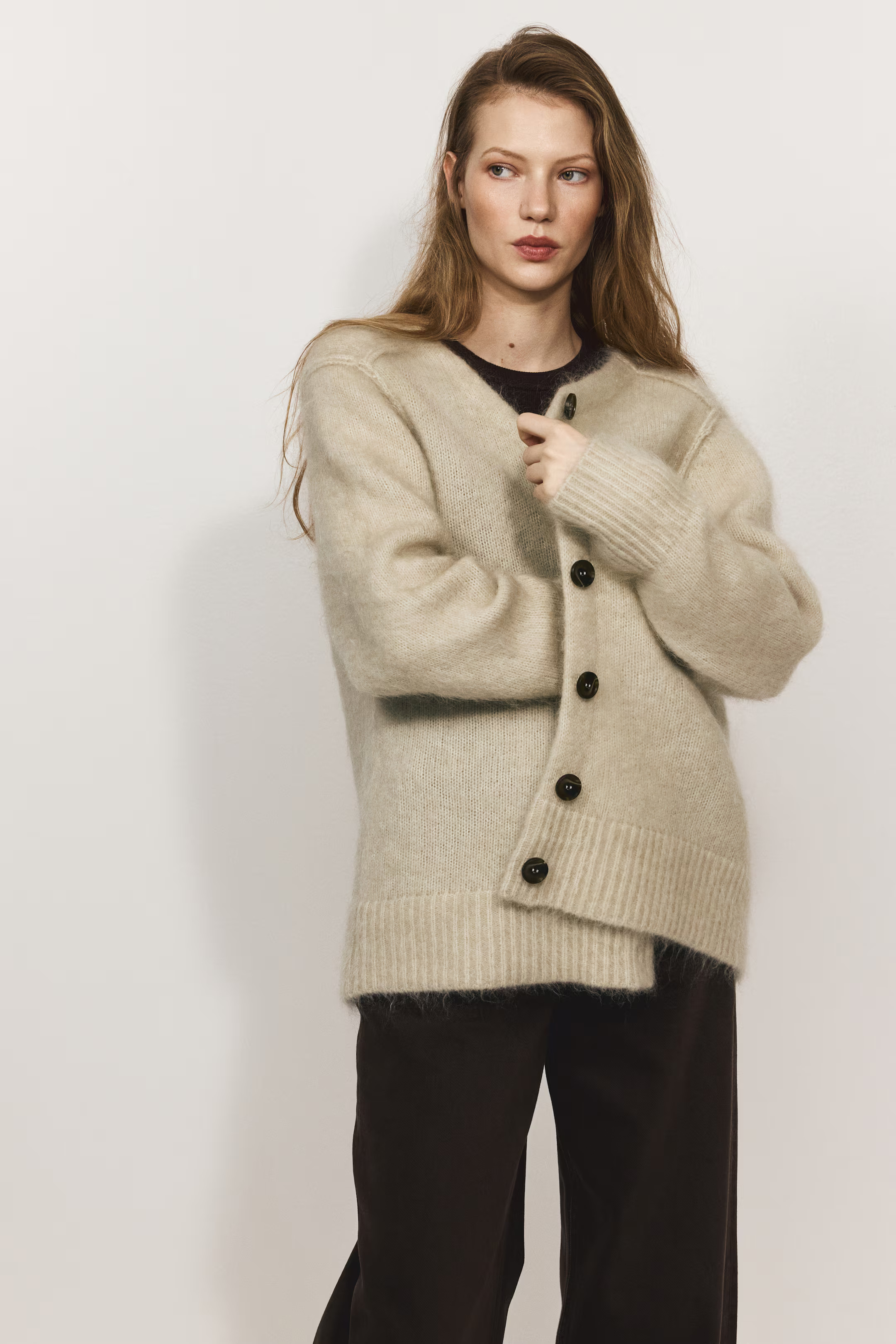 Mohair-blend cardigan | H&M (UK, MY, IN, SG, PH, TW, HK)