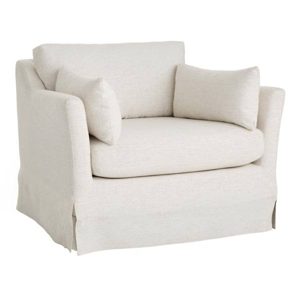 Annalise Chair, Alabaster | At Home