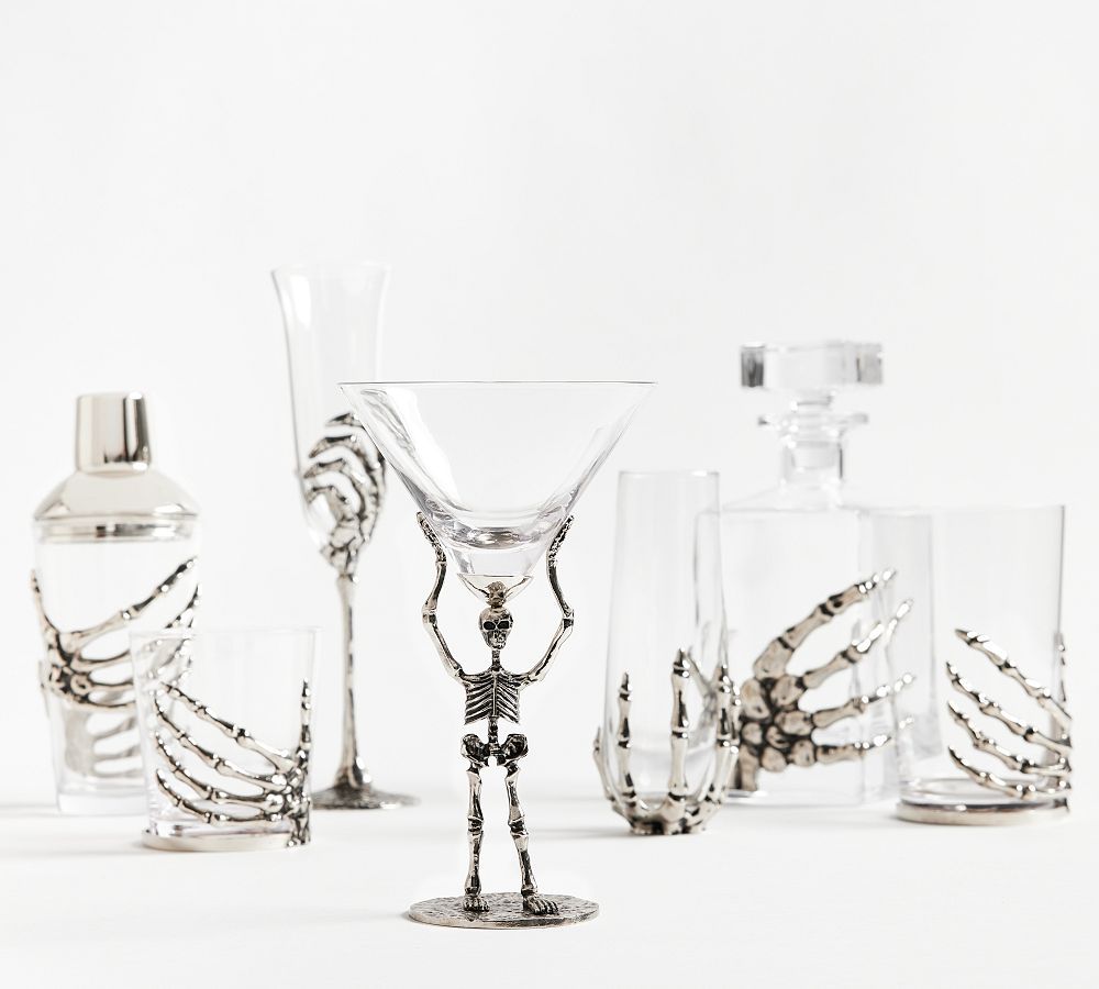 Skeleton Martini Glass | Pottery Barn (US)
