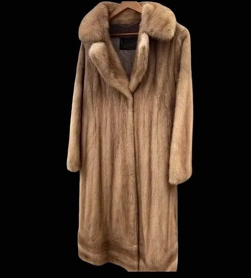 Rare Vintage Full Length Mink Coat by Lipsitz Furs, Buffalo NY — Circa 1979 | eBay US