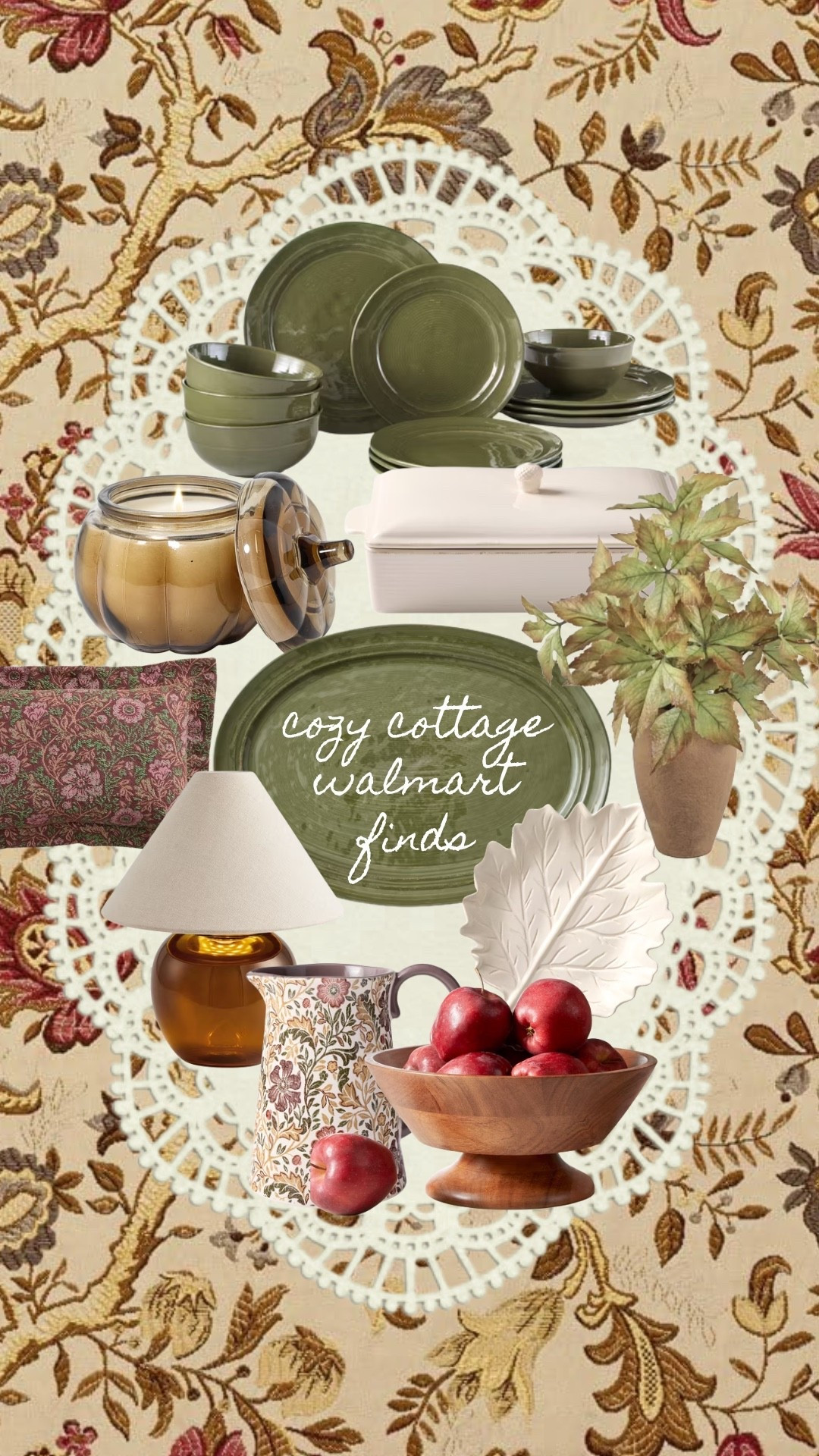 Cozy cottage fall Walmart finds