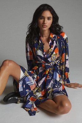 Maeve Mini Shirtdress | Anthropologie (US)