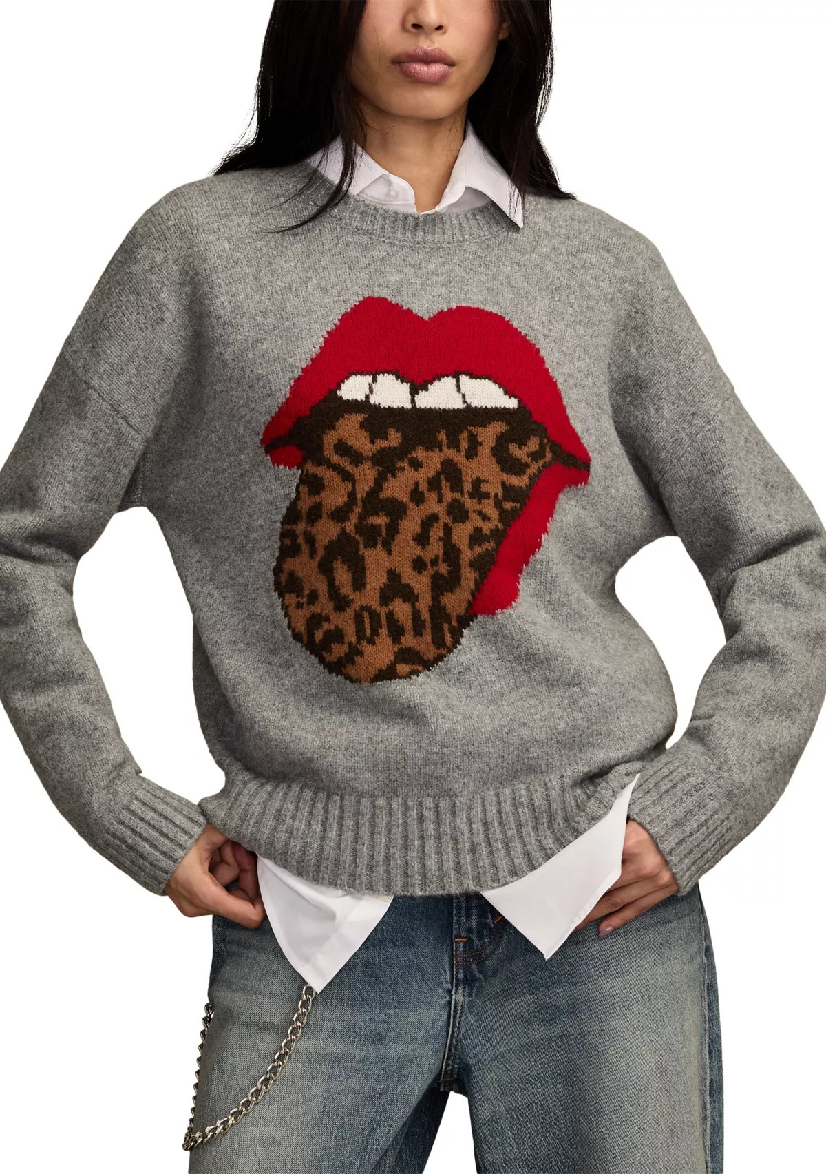 Rolling Stones Crew Neck Pullover | Belk