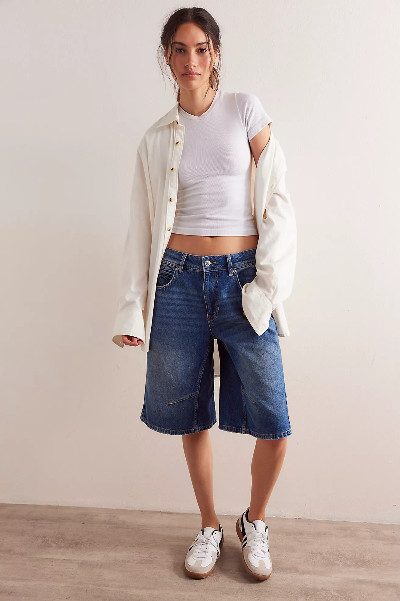 We The Free Cruisin' Bermuda Shorts | Free People (Global - UK&FR Excluded)