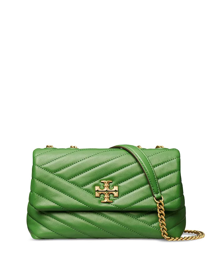 Kira Chevron Small Convertible Leather Shoulder Bag | Bloomingdale's (US)