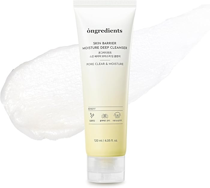 ONGREDIENTS Skin Barrier Moisture Deep Cleanser | Daily Face Wash for All Types | Centella, Pepti... | Amazon (US)