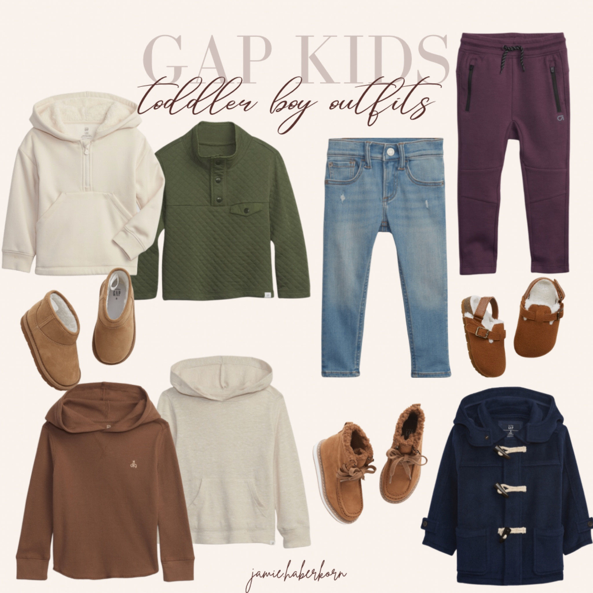 Toddler boy outfit ideas - gap kids // baby


#under50 #gapkids #babygap #toddlerboy #toddlerboystyle #falloutfit #toddlerfalloutfit #familyphotos #fallstyle #boysfallstyle #shearlingclogs #toddlerboots #toddlerfallshoes