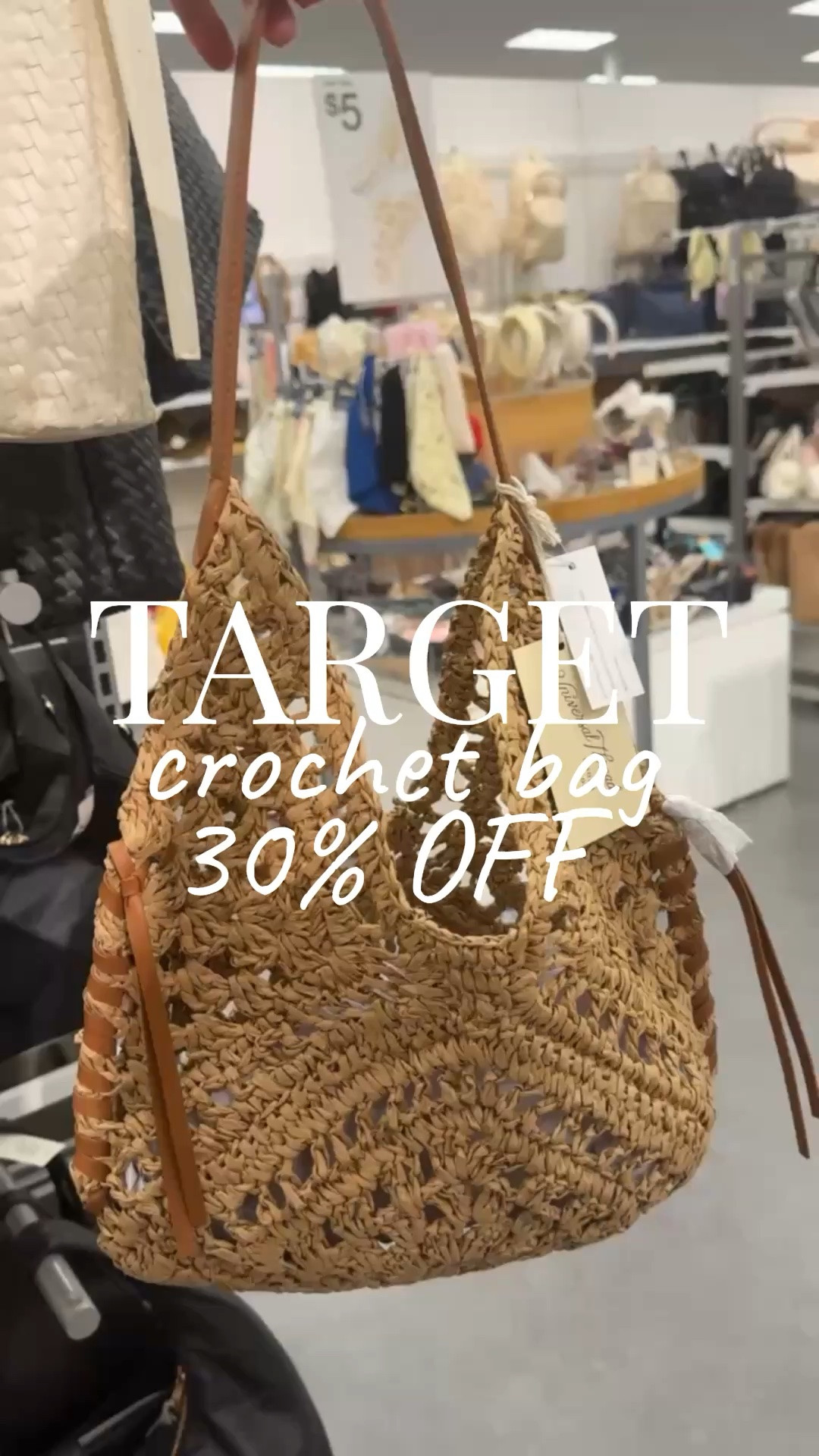 @Target perfect bag for summer 😍on sale 30% off/$21‼️

#LTKSaleAlert #LTKOver40 #LTKgrwm