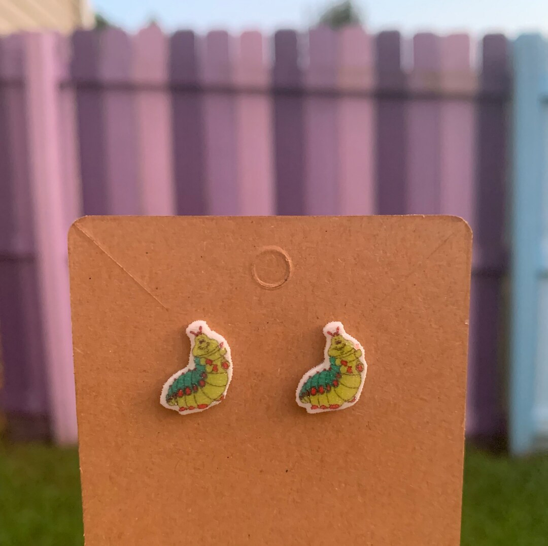 Heimlich from A Bug's Life Earrings/Disney Earrings/Bug's Life Earrings/Stud Earrings/Stainless S... | Etsy (US)