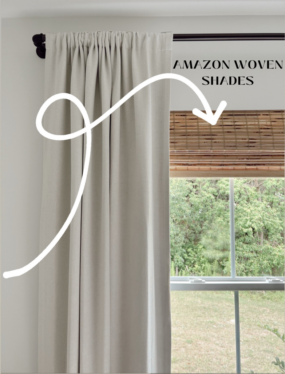 the perfect & most affordable woven roman shades!! #amazon #amazonhome #romanshades #windowwear #window #windowtreatment #organicmodern #coastalmodern #coastal #rattan #woven #linen #blackoutcurtains #industrial #interiors #bedroom #primarybedroom #homeinspo #newbuild 

#LTKxPrime #LTKhome #LTKfindsunder100