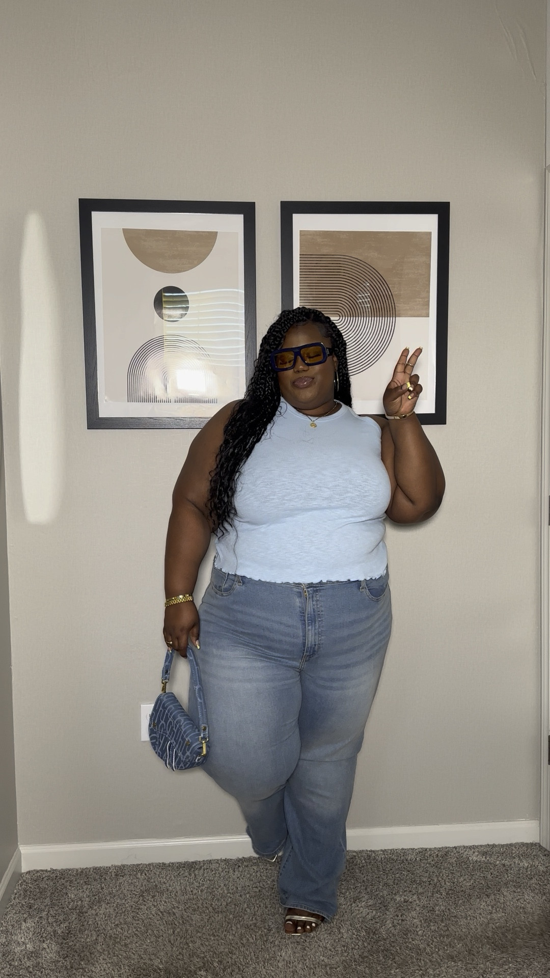 Summer outfit inspo shades are from Lorvae but I linked some similar items below