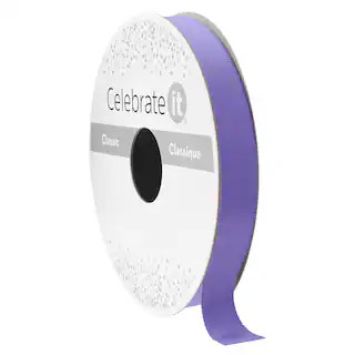 3/8" x 15yd. Satin Double Face Ribbon by Celebrate It® Classic | Michaels Stores