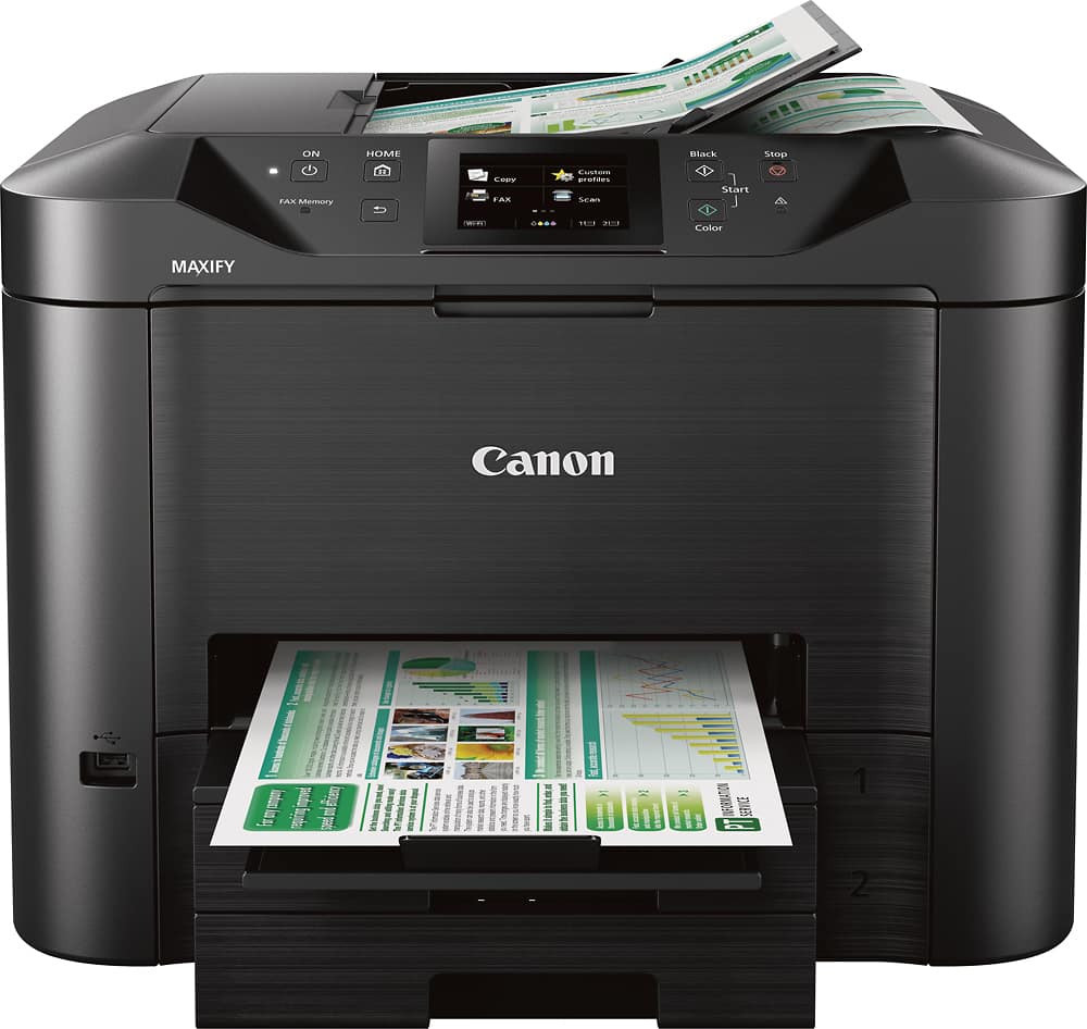 Canon - MAXIFY MB5420 Wireless All-In-One Inkjet Printer - Black | Best Buy U.S.