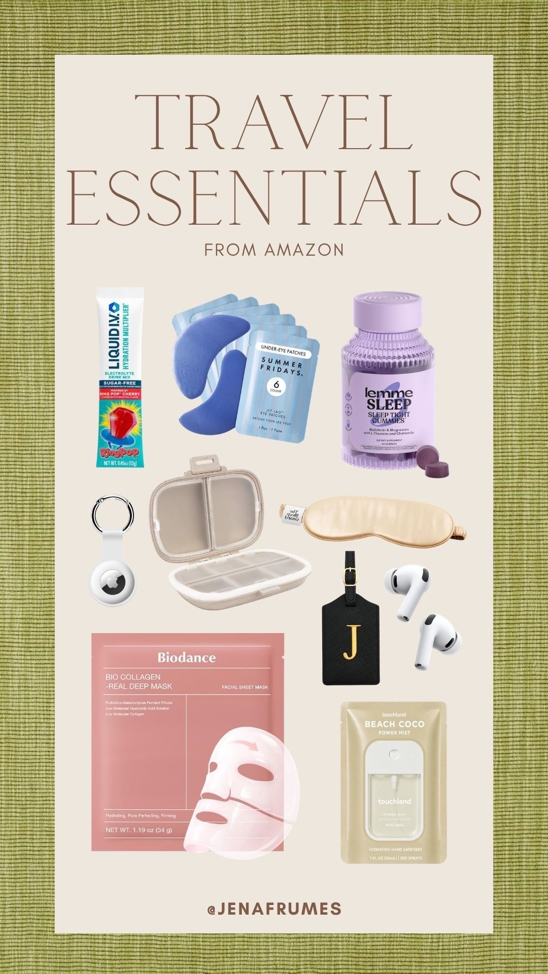 travel essentials ✈️

#LTKTravel #LTKdayinmylife #LTKselfcare