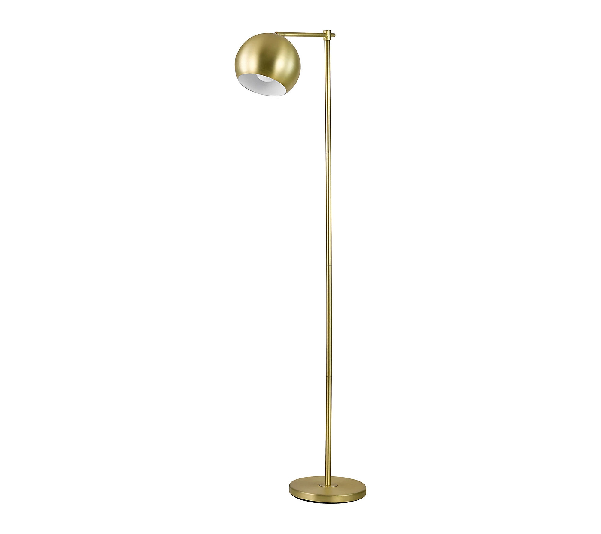 Globe Electric 60"" Gold Finish Floor Lamp | QVC
