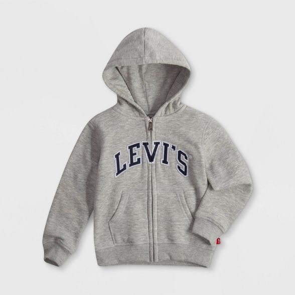 Levi's® Toddler Boys' Zip-Up Hooded Fleece Sweatshirt | Target