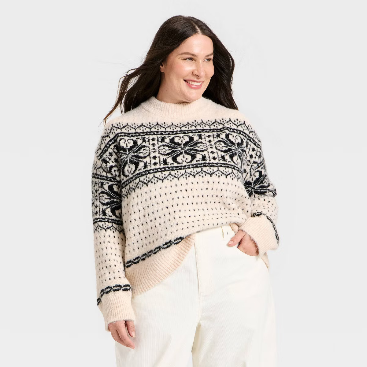 Women's Alpine Crewneck Pullover Sweater - Universal Thread™ | Target