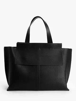 Kin Sia Triple Compartment Tote Bag, Black | John Lewis (UK)